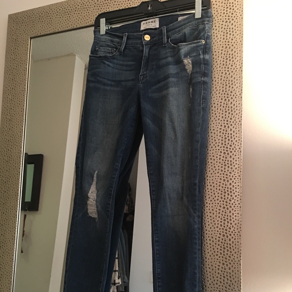 Frame skinny jeans size 27